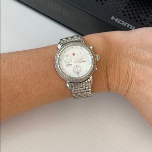 Diamond Michele watch circle authentic!